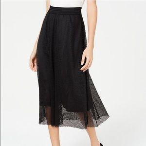 Alfani Mesh Midi Skirt